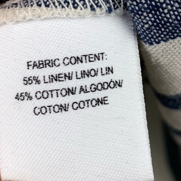 Derek Lam 10 Crosby Off Shoulder Linen Top NWT 10 - Picture 5 of 5